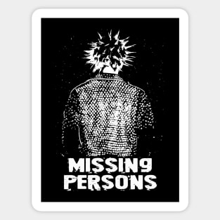 missing persons Sticker